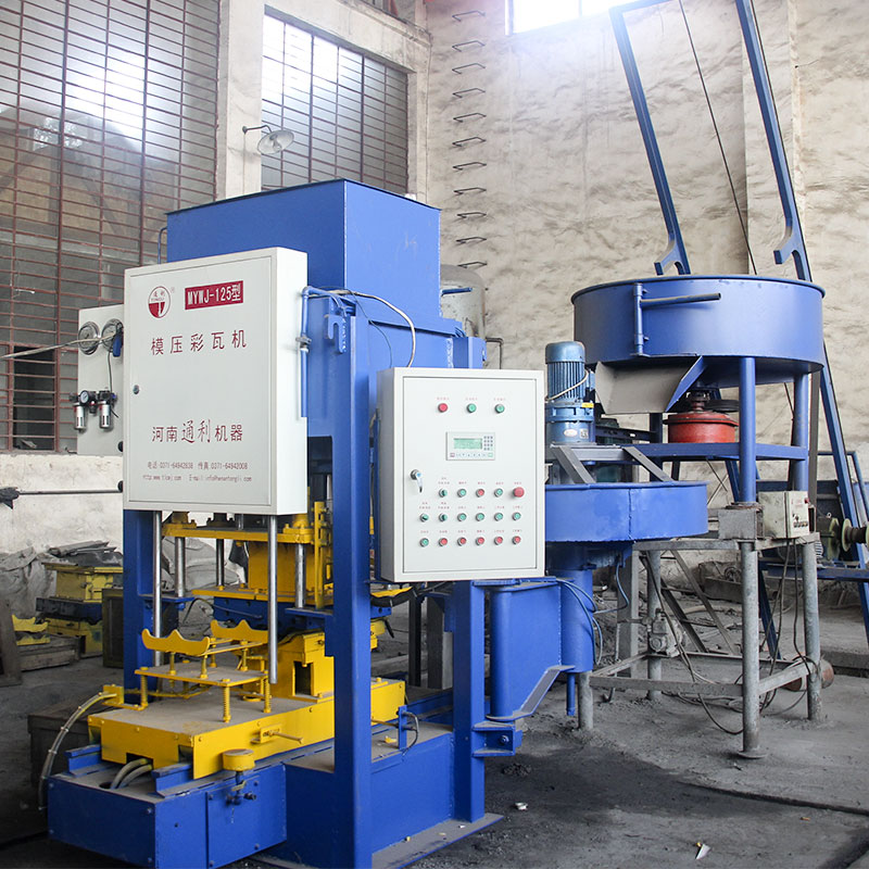 水泥制瓦機(jī)制瓦所需原材料，生產(chǎn)工藝流程